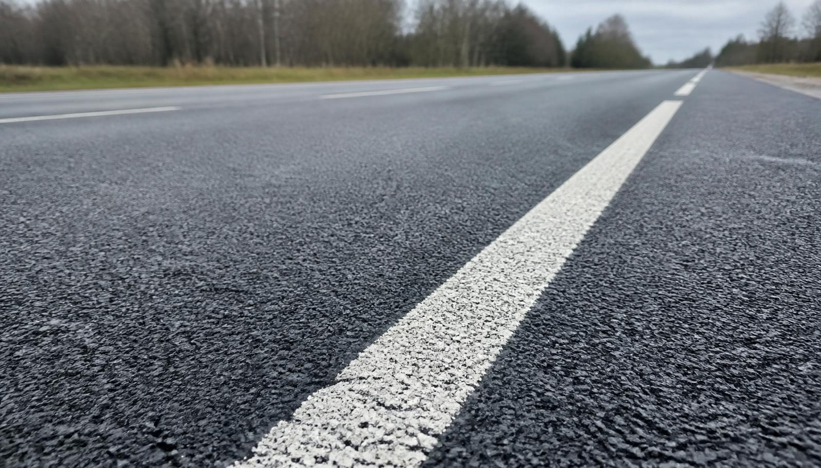 Nylagd asfalt på villauppfart i Trollhättan